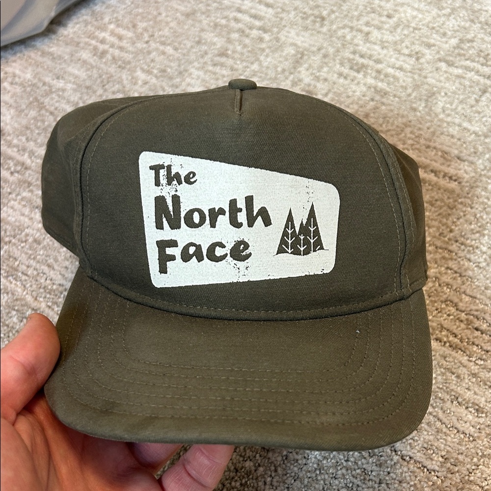 The North Face Forest Green Logo Cap